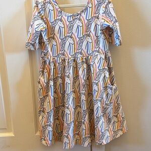 Hanna Andersson Skater Dress - Size 110
